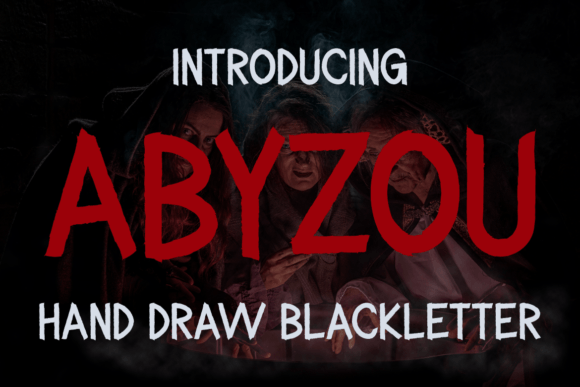 Abyzou: A Distinct Blackletter Font for Web Design