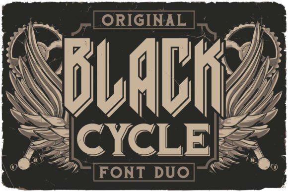 Black Cycle: A Blackletter Font for Elegant Web and Brand Design