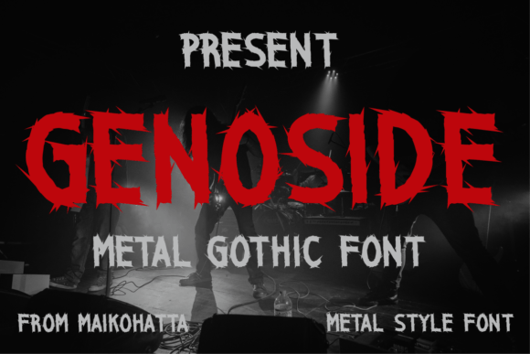 Genoside: A Modern Blackletter Font for Editorial Design