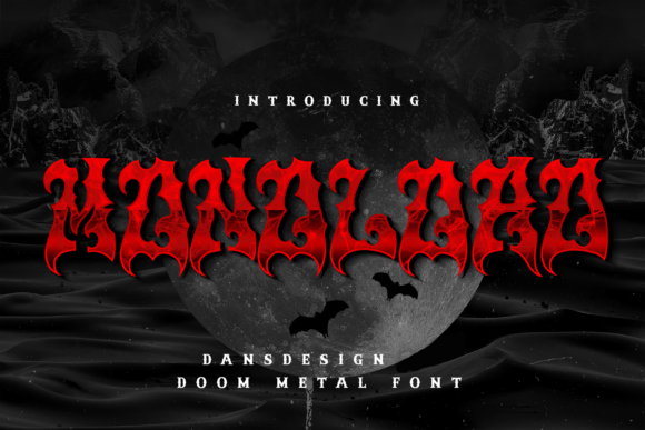 Monolord: The Doom Gothic Metal Blackletter Font That Elevates Campaign Visuals