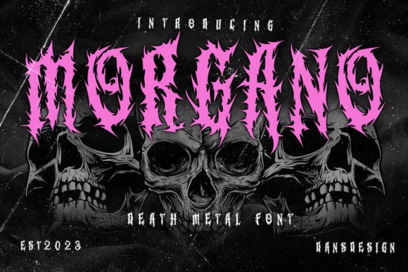 Morgano: A Modern Blackletter Font for Creators