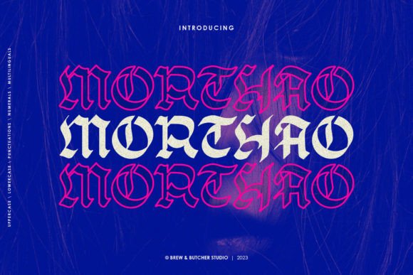 Morthao Font: A Dark Yet Cheerful Typeface for Web Design Projects