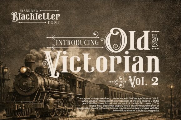 Old Victorian Vol 2 Font: Elevating Elegance in Web Design