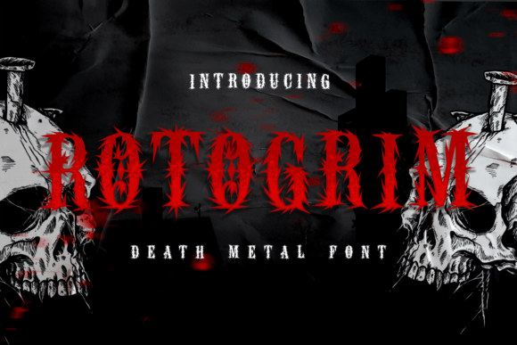Rotogrim: A Bold Blackletter Font for Confident Web Design
